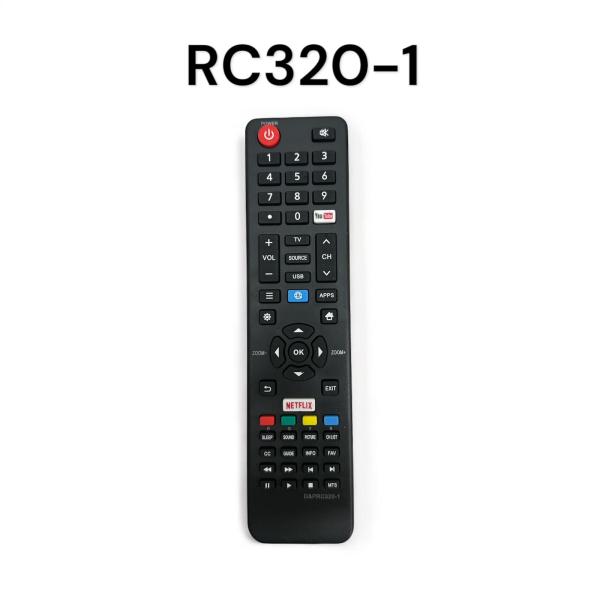 Control Televisión Smart TV JVC RC320-1