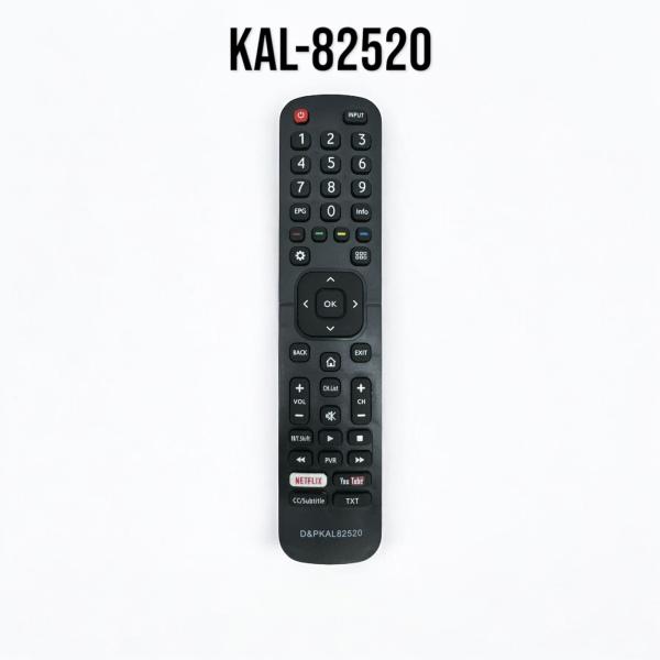 Control Televisión Smart TV HISENSE, KALLEY KAL-82520