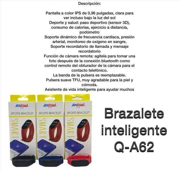 Brazalete Inteligente Q A62