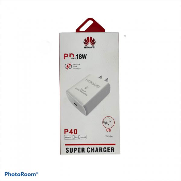 Cargadores Huawei P40 PD 18W