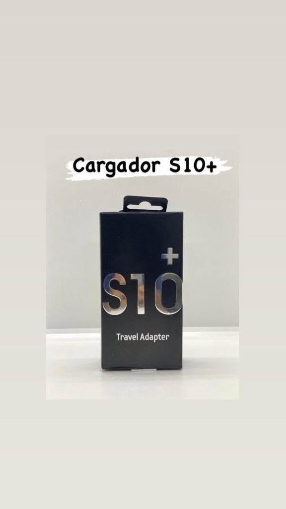 Cargador Carga Rápida S10 Plus