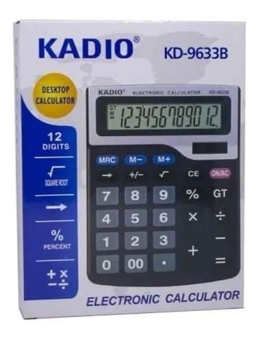 Calculadora Kadio KD-9633B