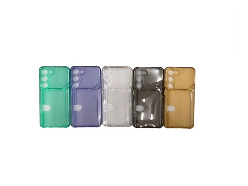 [773038] Estuches Tarjetero Acrigel + Protector de Camara Surtido
