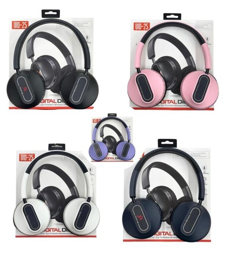 [700582] Audifono Diadema Bluetooth VID-25