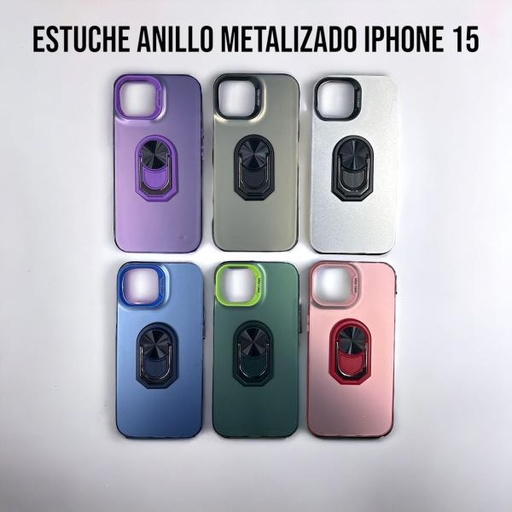 [773773] Estuche Metalizado con Anillo