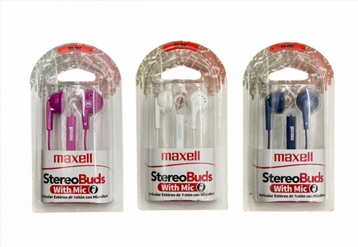 [700439] Audifono Maxell Stereo Buds