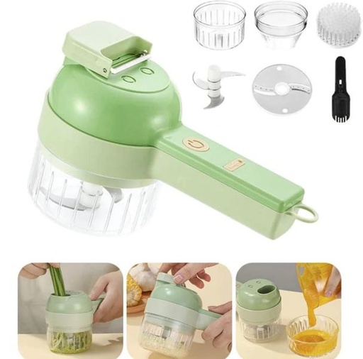 [0000067] Cortador de Verduras Eléctrico Multifuncional