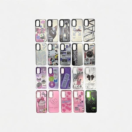 [773960] Estuche Cromado Decorado
