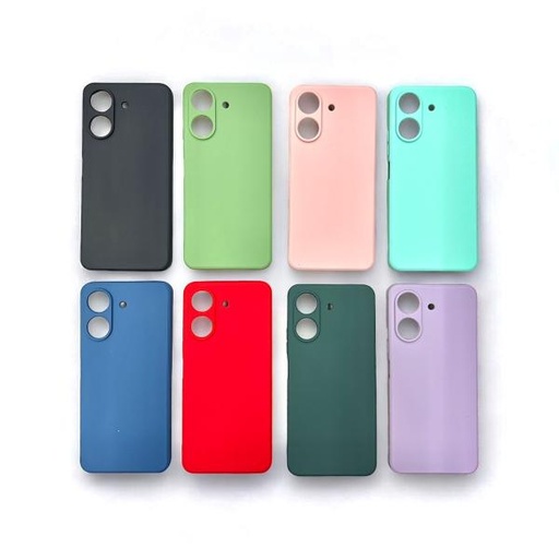 [773987] Estuche Liso Silicon + Protector de Camara