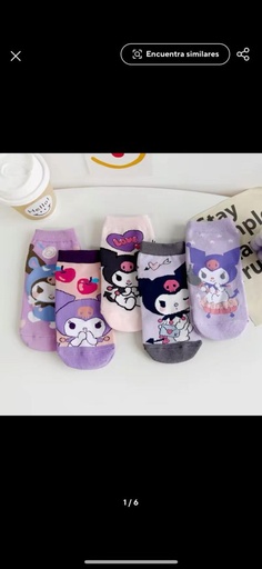 [180011] Calceta Kuromi/Hello Kitty