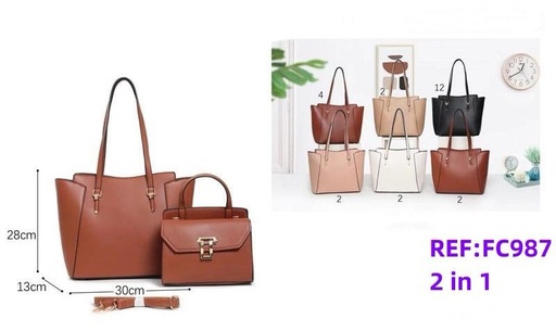 [970008] Bolso Para Mujer 2 en 1 FC-987