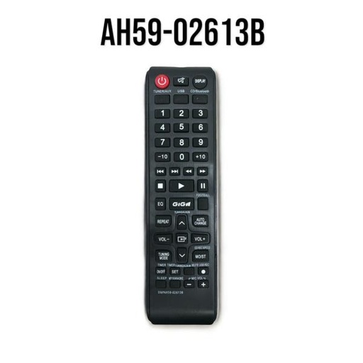 [760262] Control Equipo de Sonido Mini Componente Samsung AH59-02613B