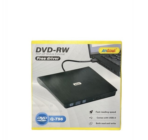 [750053] Unidad De DVD RW Portátil QT96